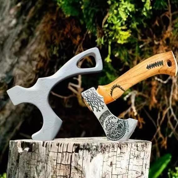 Snipersling Slingshots: S-Axe G10 Portable Flat EDC Slingshot With