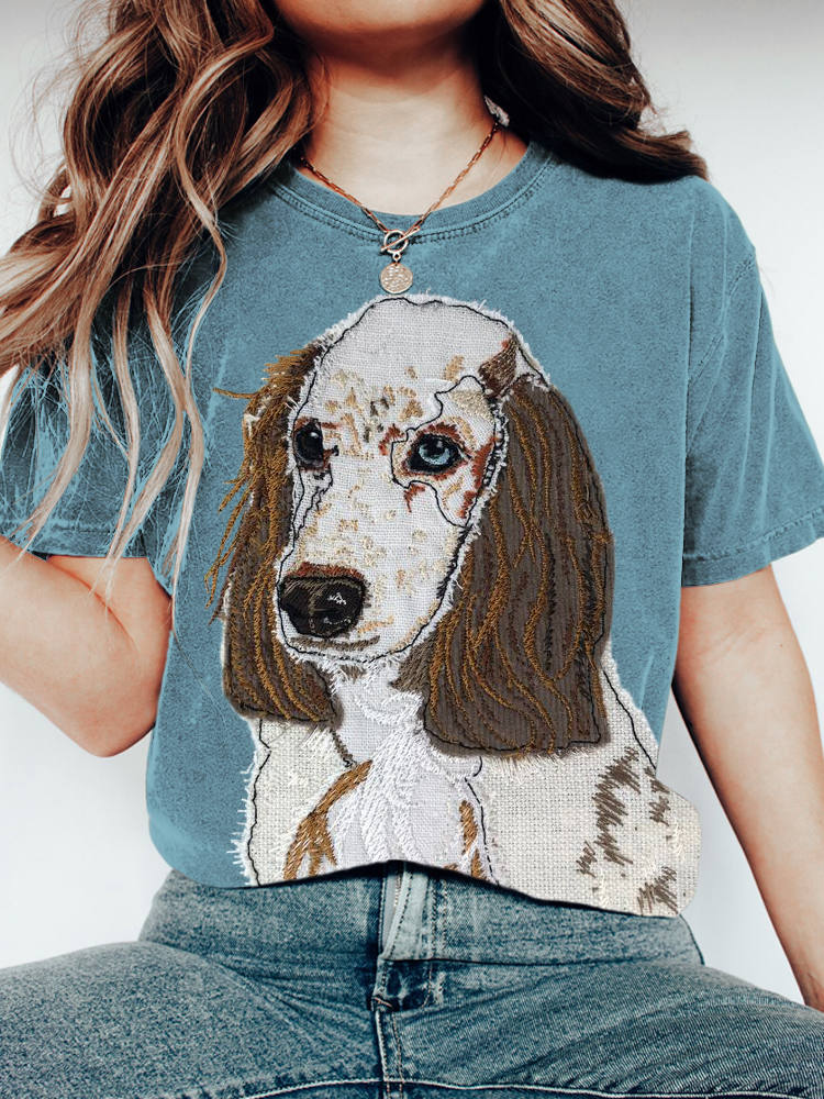 Pet Dog Vintage Women's T-Shirt