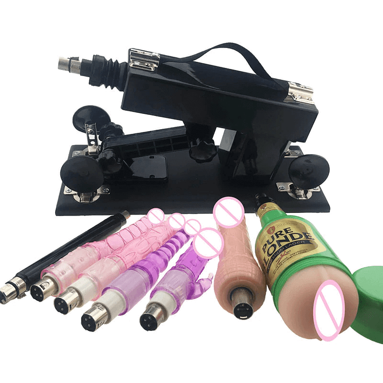 pornhint Pornhint Female sex machine for men and women With 10pcs dildo with free extension rods