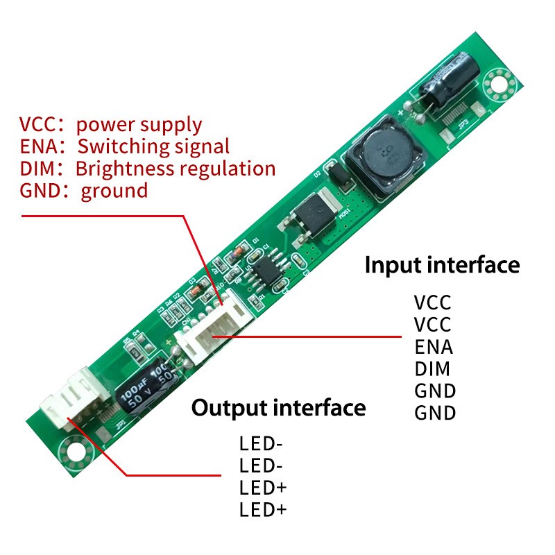 led backlight universal led inverter board driver step up voltage converter board