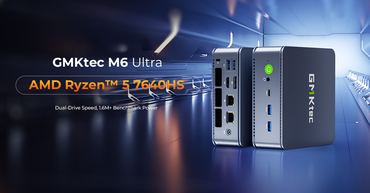 GMKtec GMKtec NUCBOX M6 Ultra Launch | Compact Size, Big Power The