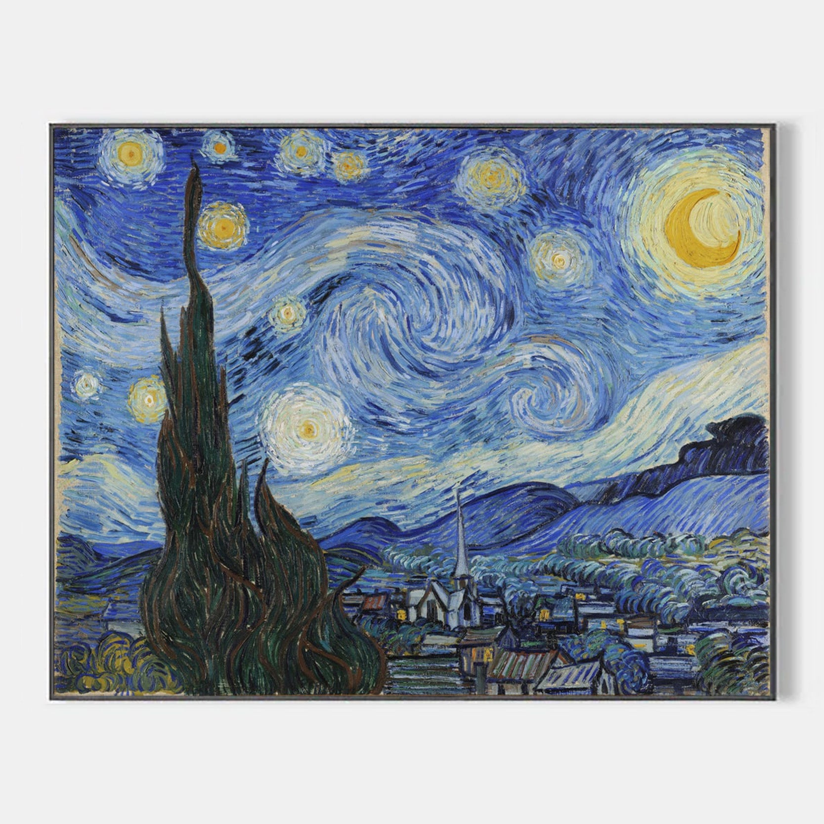 Arabelart The Starry Night by Vincent van Gogh - Famous Art Reproduction