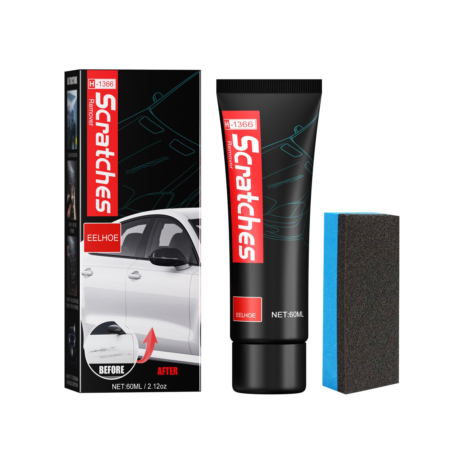 Porolab Premium Car Scratch Removal Kit