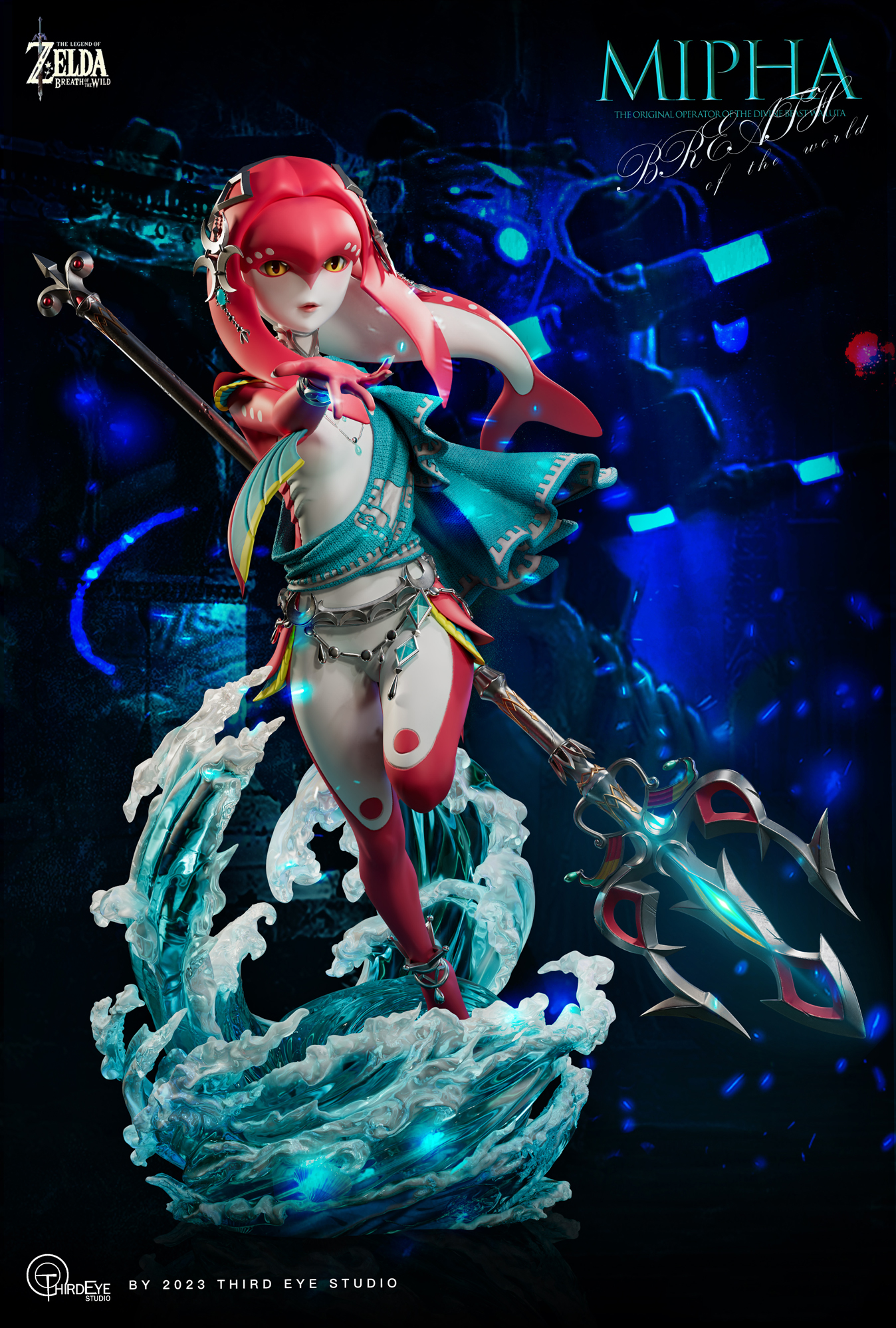 1/4 Scale Four Champion Series 001 Mipha - The Legend of Zelda