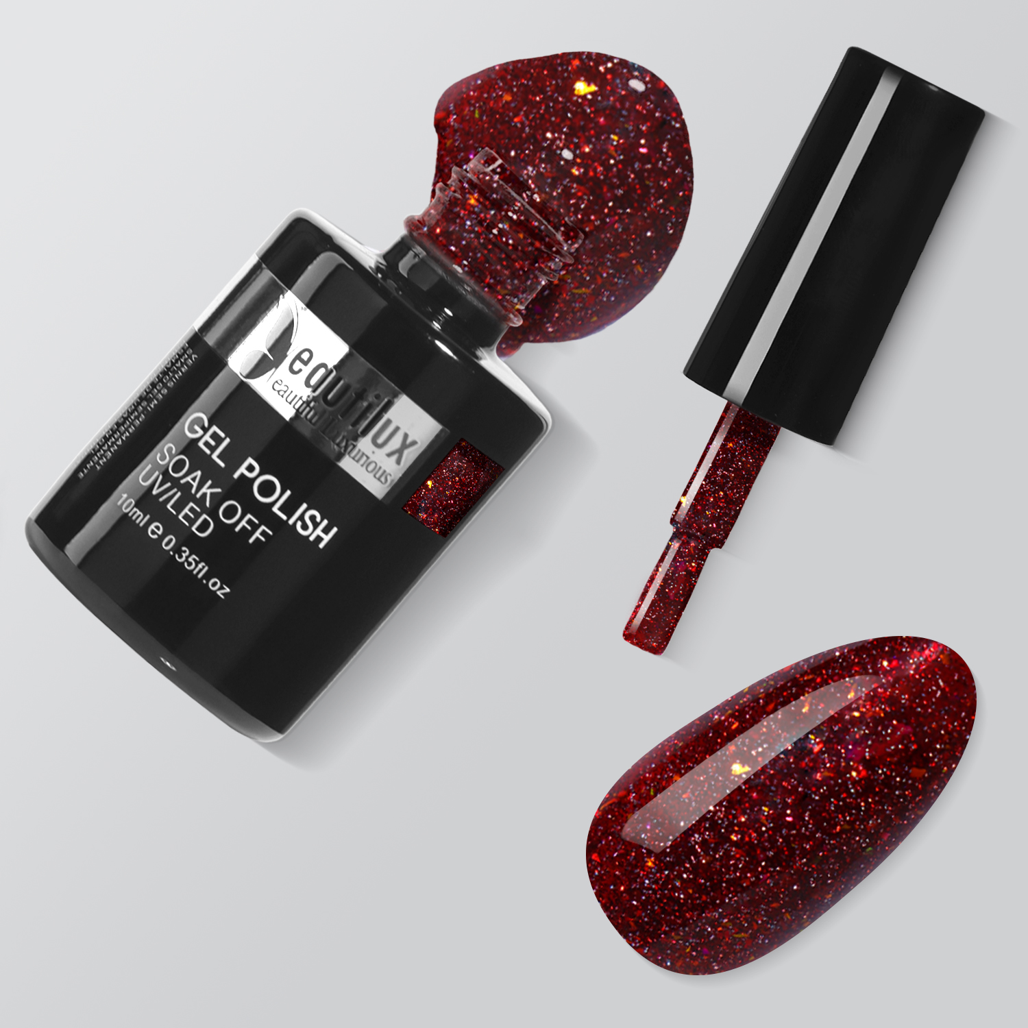 HEMA& TPO Free Nail Gel Polish Color 10ml Winter Collection-Canneberge