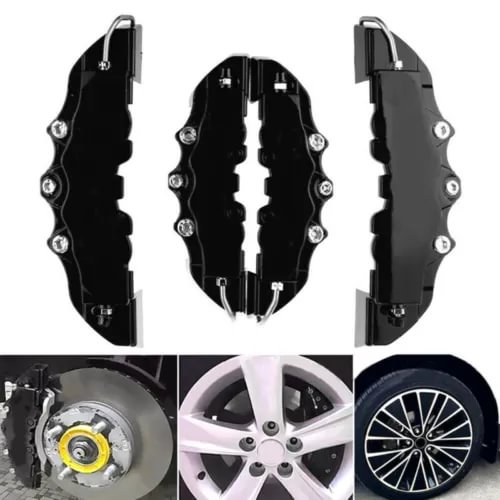 Dronehint 4xUniversal Black Car Disc Brake Caliper Covers Parts Brake Auto Car Accessories (For: Acura) Parts