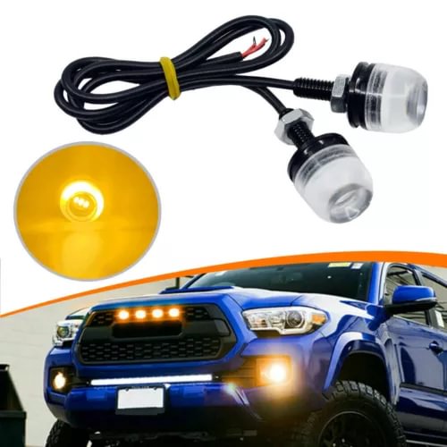 Dronehint 2x Car Parts SMD LED License Plate Light Auto Turn Signal Tail Light Universal (For: Acura) Parts