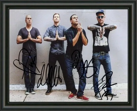 Alien Ant Farm - Band Fully Signed - A4 SIGNED PHOTO POSTER HIGH GLOSS