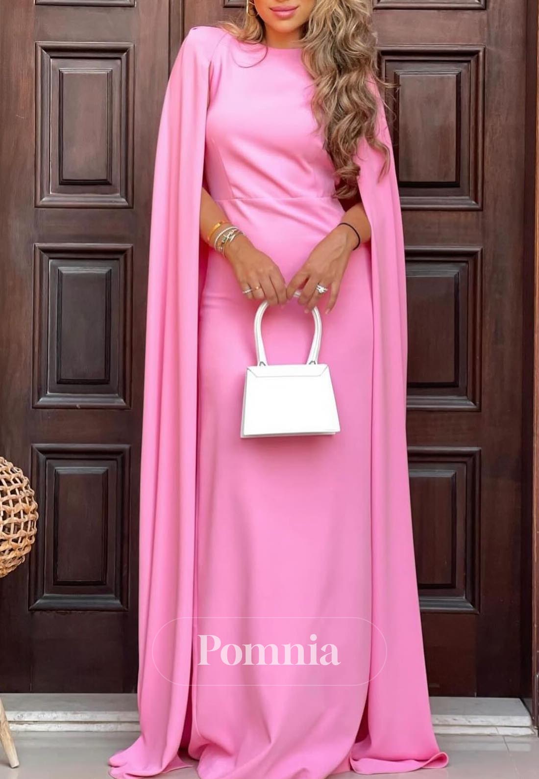 boat neck dress formal Zapaka Women Grey Blue Long Mother Dress Boat Neck A Line Satin Long Mother Of Bride Dress, Grey Blue / US26W