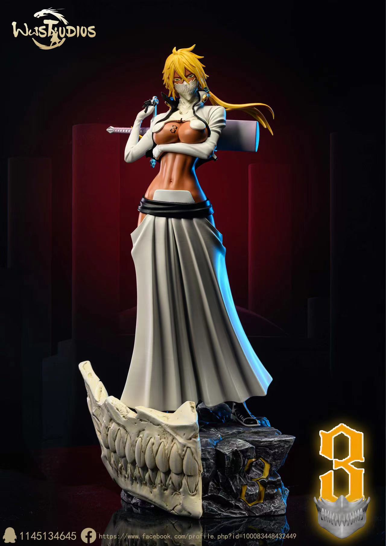 Pre-order Wws Studio - Bleach Tia Harribel 1/6 Statue GK
