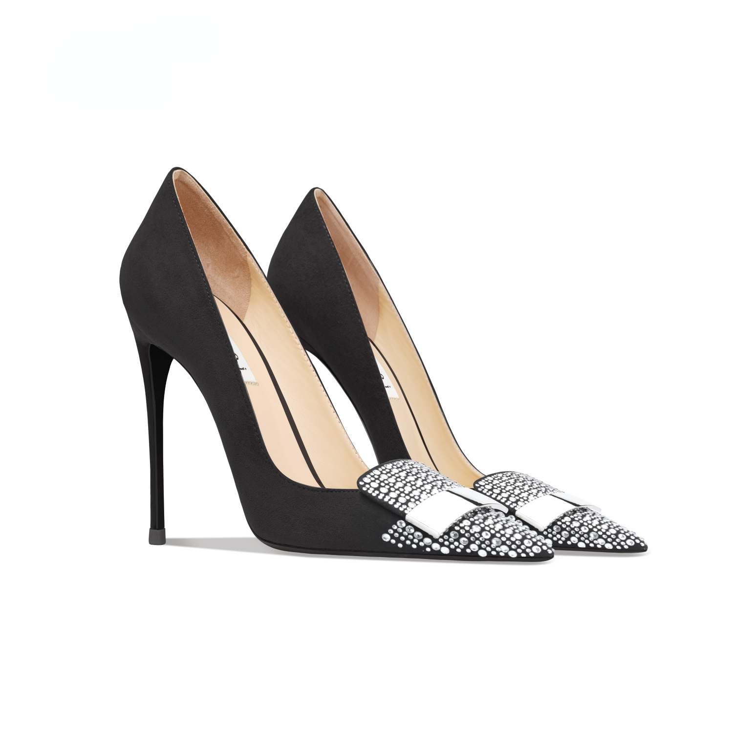 GOOSHOE Women's High-heeled Shoes Pointed Toe And Thin Heel