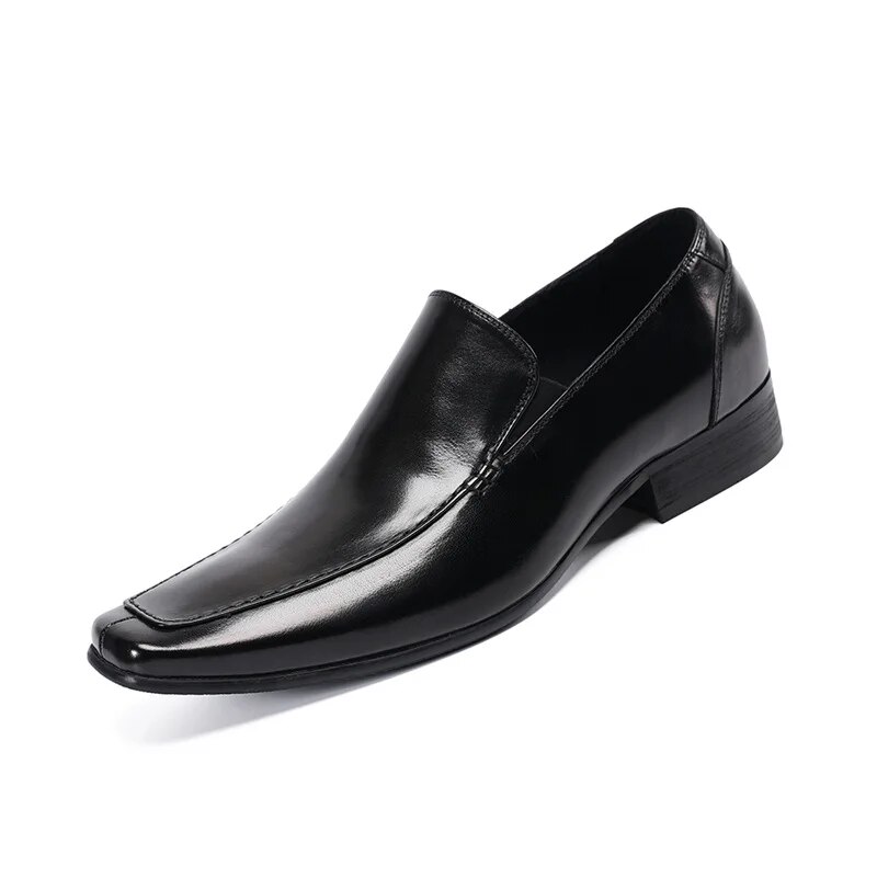 VCSHOES Italian Men Oxford Shoes Genuine Leather Men Dress Shoes Office Business Wedding Formal Shoes For Men