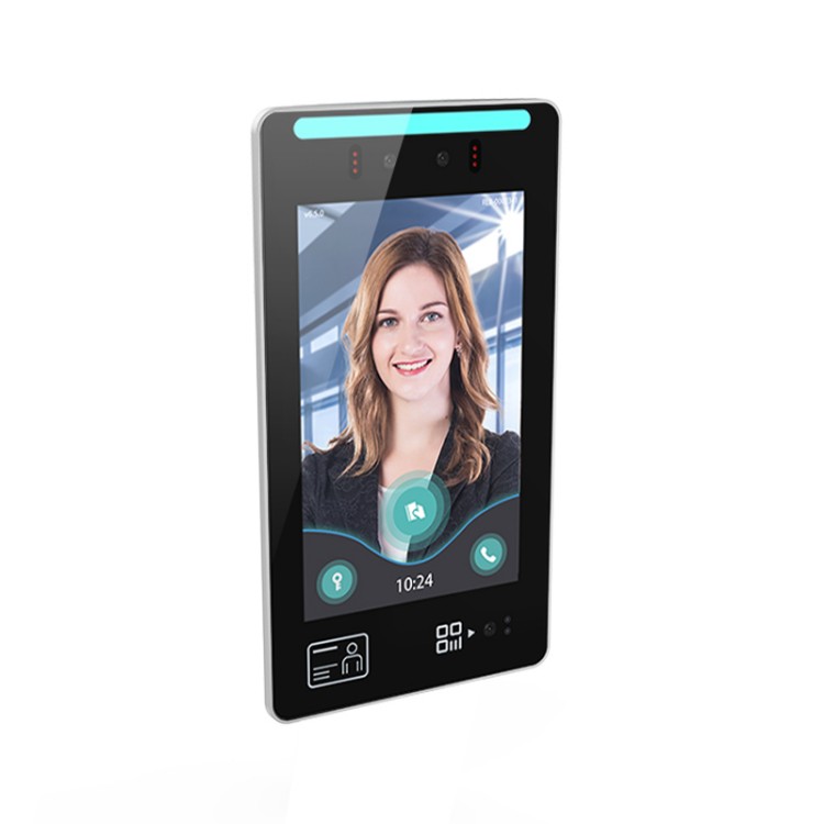 Smart Automatic Wifi Face Recognition Recognition Facial Camera Android Face Temperature Measurement Attendance Machine 99.98%