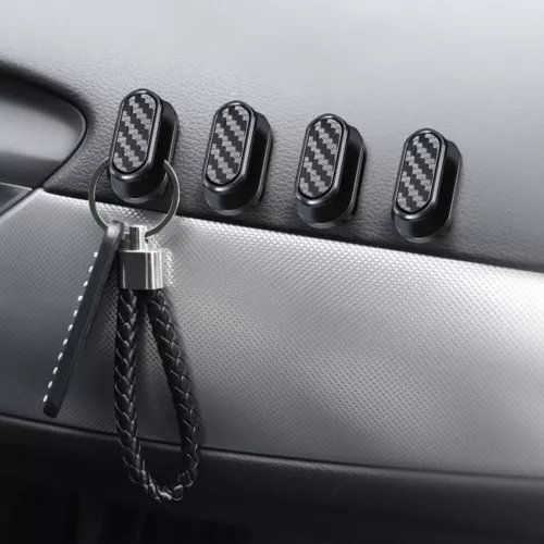 Dronehint 4x Car Interior Parts Dashboard Mount Hooks Holder Clips Black Car Accessories (For: Acura) Parts