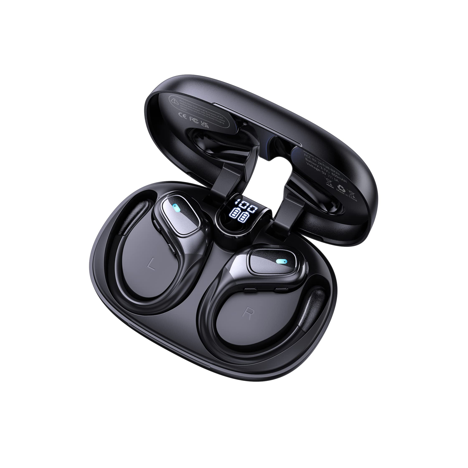 Qiiaoo BX28 Bluetooth Earphone With 75 Hours Playtime, Earbuds
