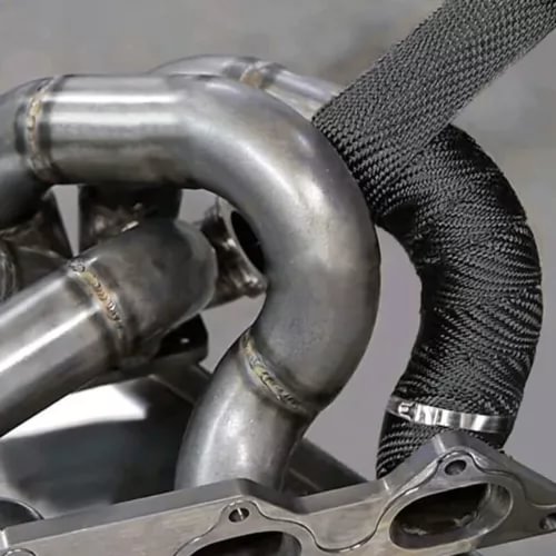 Dronehint 1.5 Meters Car Parts Exhaust Pipe Wrap Insulation Heat Wrapped Tape Protector (For: Acura) Parts