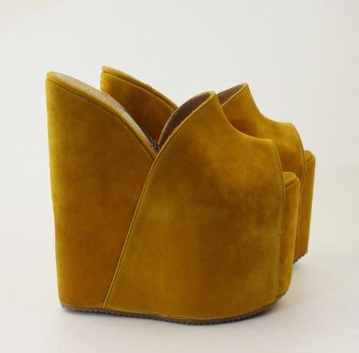 25cm Platform Open Toe Sandals In Brown