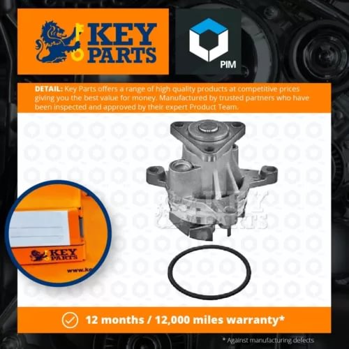 Dronehint Water Pump fits MAZDA 5 CR19, CW 1.8 2.0 2005 on Coolant KeyParts L32715100 New Parts