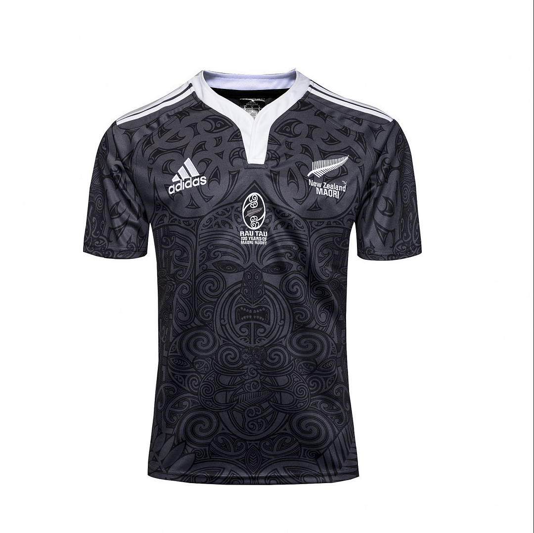 Maori Remera All Black Maori All Blacks 100th Anniversary Shirt S-3XL