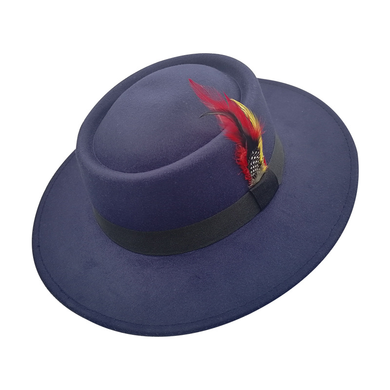 Boris Woolen Hat- Navy Blue