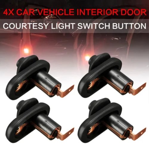Dronehint 4Pcs Car Interior Accessories Door Courtesy Light Lamp Switch Button Tool Parts (For: Acura) Parts