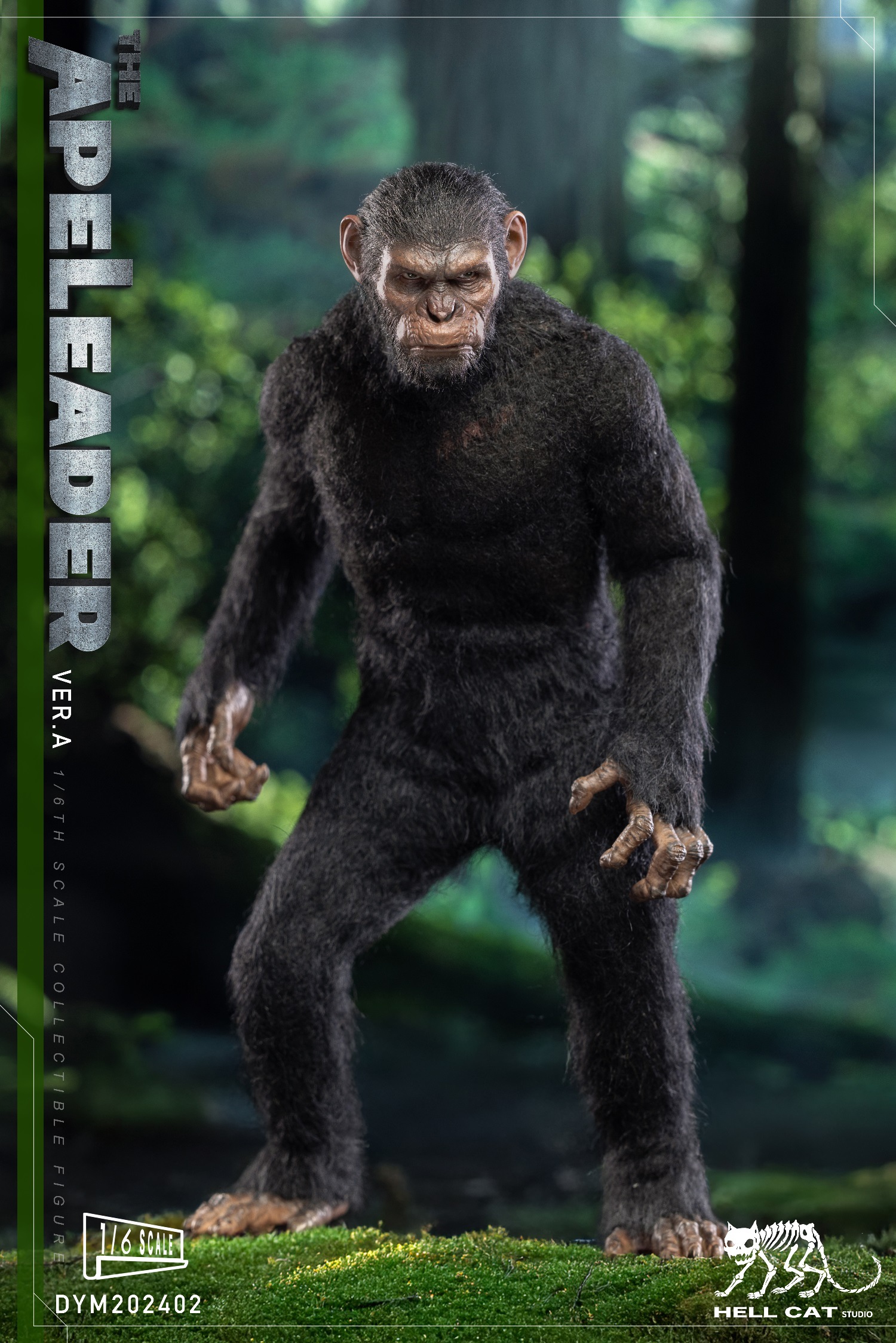 HELLCAT STUDIO APE LEADER/猿の惑星 シーザー 1/6 Preview: 1/6 Caesar Ape Leader Action Figure - Planet of The Apes