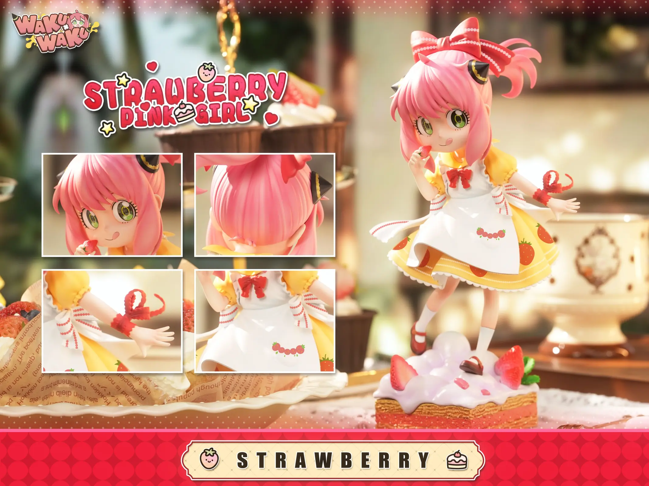 Strawberry Girl Ver. Anya Forger - SPY X FAMILY Resin Statue