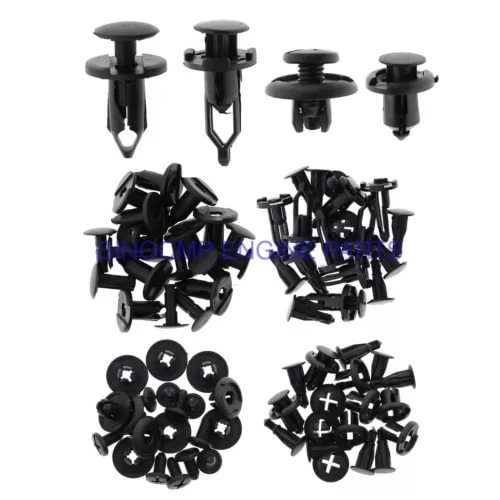 Dronehint Set of 40 pcs Car Body/Bumper Push Pin Rivet Retainer Trim Moulding Clip Parts (For: Acura) Parts