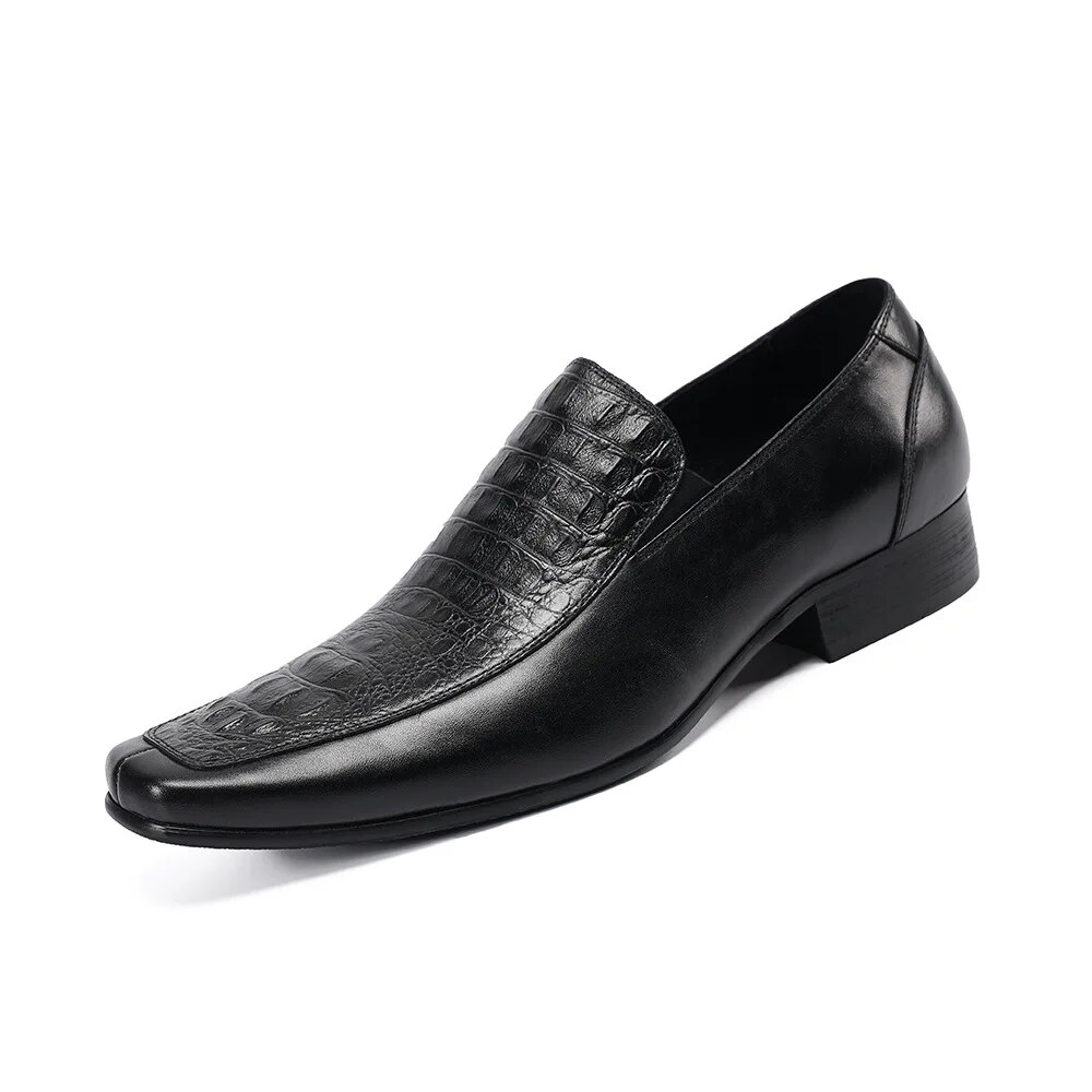 VCSHOES Italy Shoes Wedding Party Oxford Shoes For Men Genuine Leather Men's Derby Dress Shoes