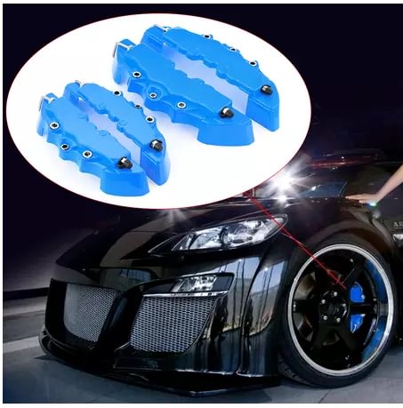 Dronehint 4PCS 3D Front&Rear Car Disc Brake Caliper Cover Parts Auto Car Accessories Blue (For: Acura) Parts