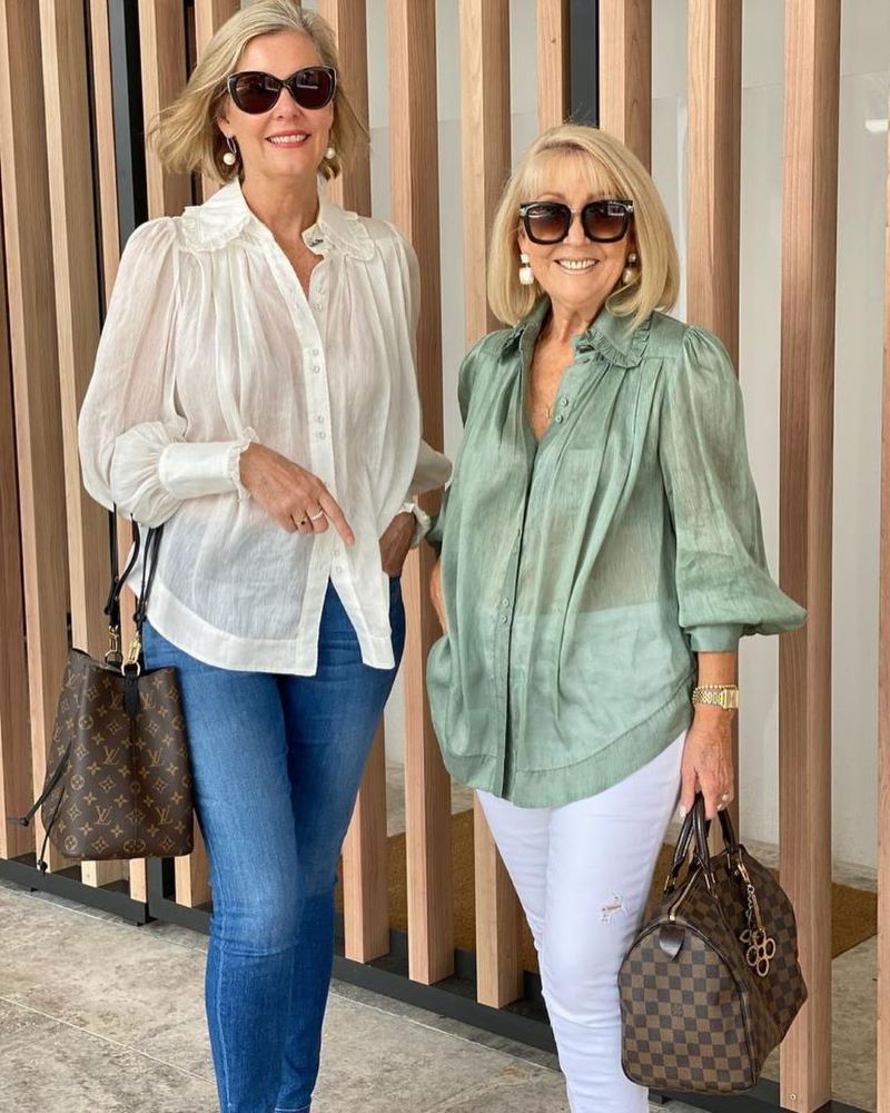 Elegant Long Sleeve Shirt Top