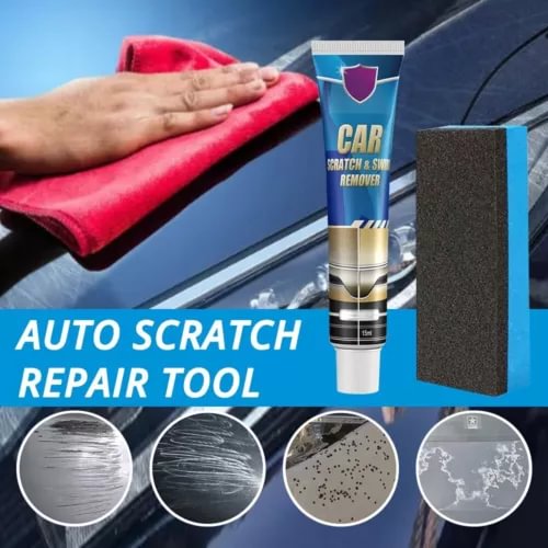 Dronehint 1Set Car Swirl Scratch Remover Auto Scratch Repair Tool Car Polishing Wax Parts (For: Acura) Parts