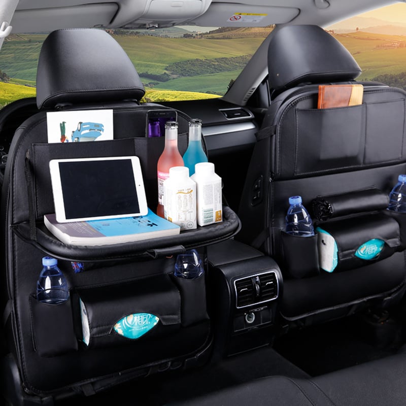 🔥 Car Back Seat Organizer Foldable