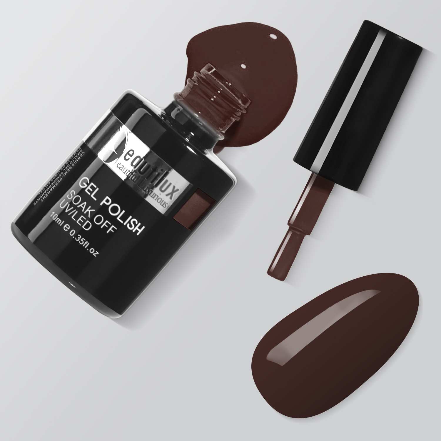 HEMA& TPO Free Nail Gel Polish Color 10ml Autumn Collection-Lit de vin