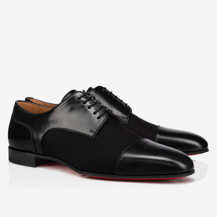 Merumote Gentleman's Oxford Shoes Red bottom Classic Brogue Formal Party Wedding Shoes-MERUMOTE