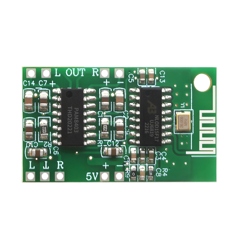 5V bluetooth module 5.0 BT digital audio power amplifier module stereo class D bluetooth audio module