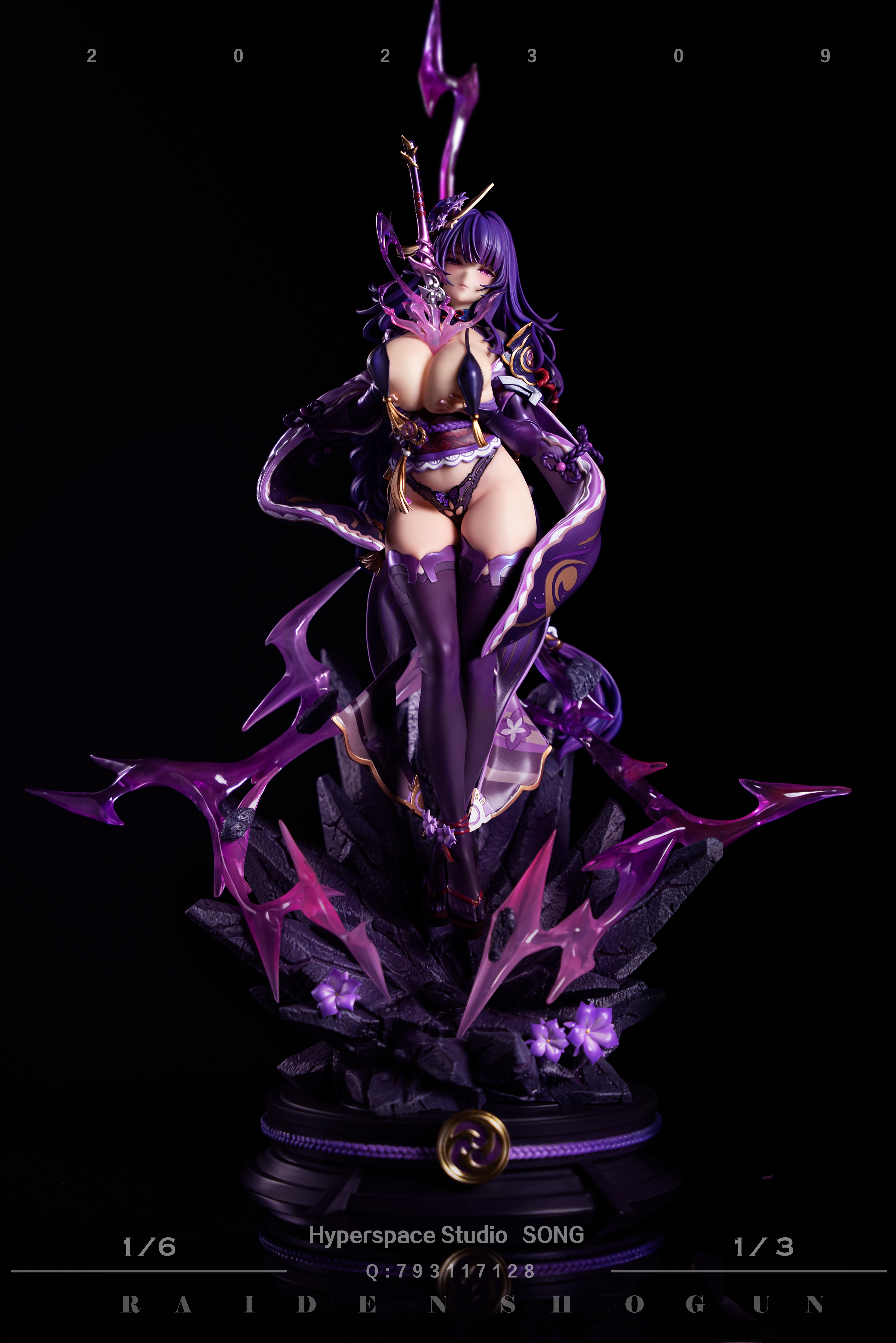 予約] Hyperspace Studio - 原神 雷電将軍 1/6 & 1/3 ガレージキット