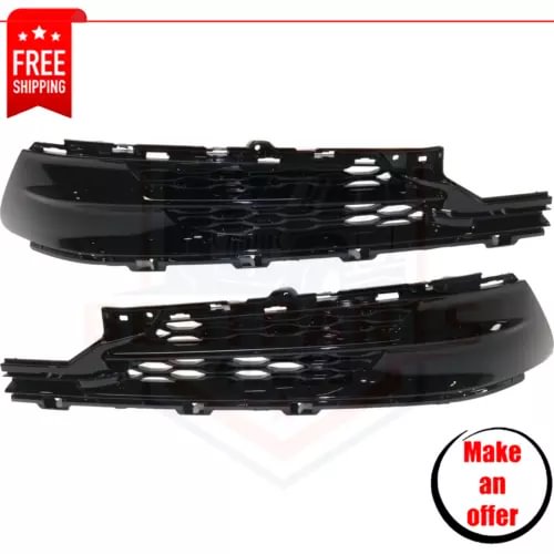 Dronehint Front Fog Light Covers Set of 2 CAPA left & right side for 2015-2017 Acura TLX (For: Acura) Parts