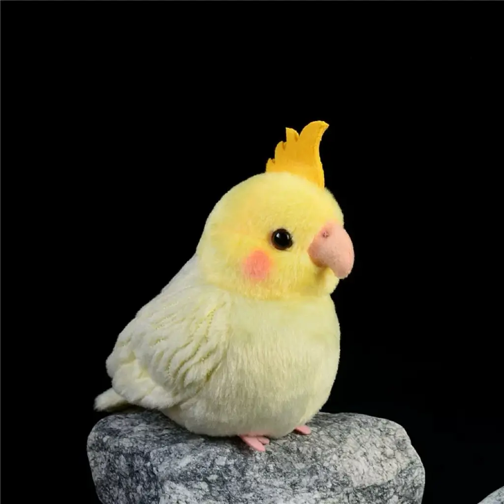 Cute Cockatiel Plush Toy & Simulation Animal Doll