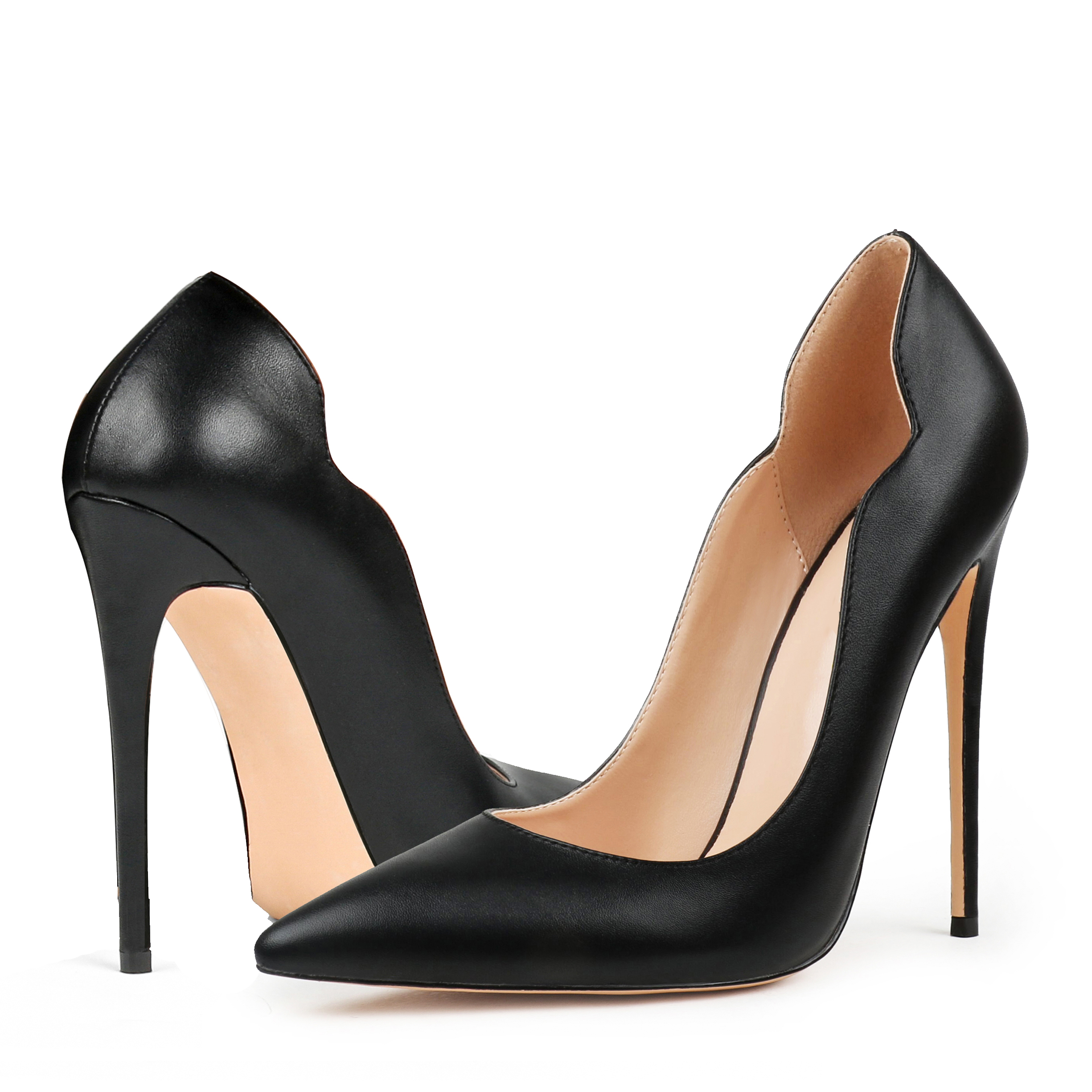 120mm Women's High Heels for Party Wedding Matte Pumps-MERUMOTE