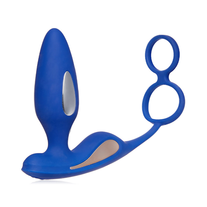 LIGHTNING Vibrations Cock Ring Anal Butt Plug mysite