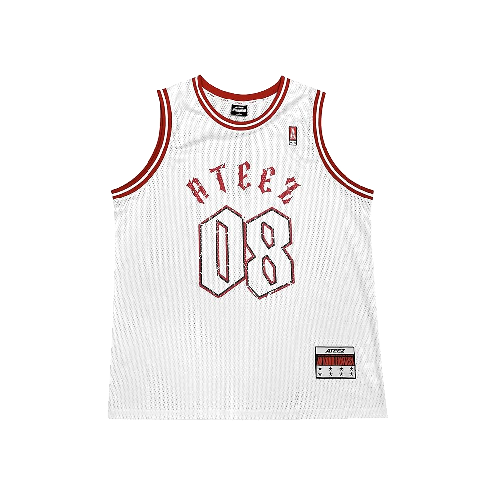 ATEEZ アメリカ US限定 バスケ ユニフォーム 2025 ATEEZ In Your Fantasy World Tour North America Basketball Uniform