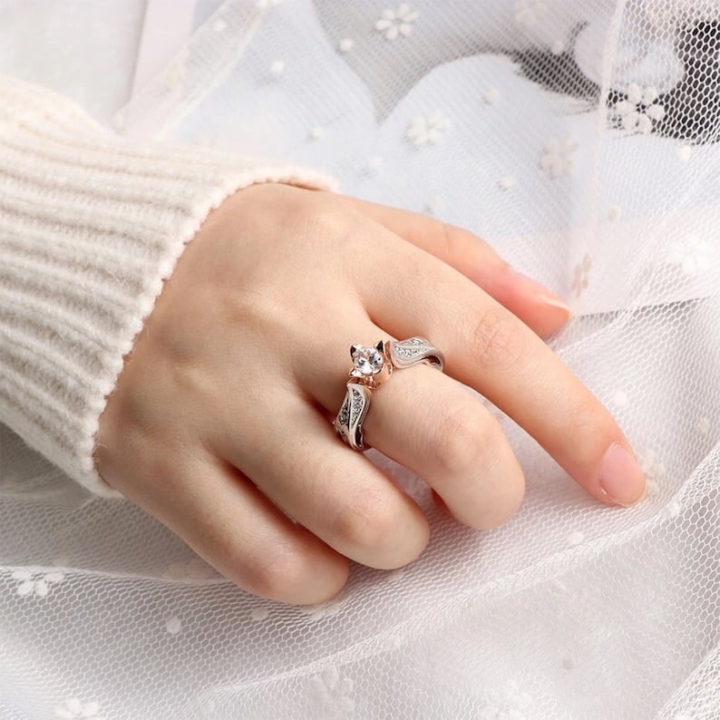 ๐น Forever Bloom Rose Ring ๐ฉ The Love Between Mother & Daughter Will Forever Bloom ๐ง