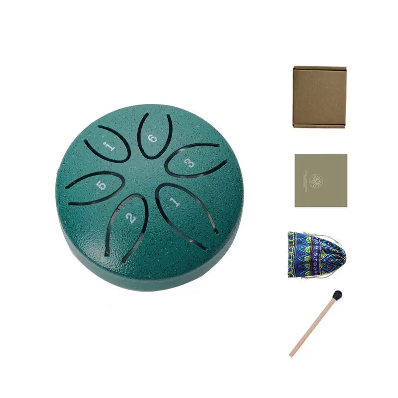 Rain Drum for Outdoor Garden with The Finger Caps