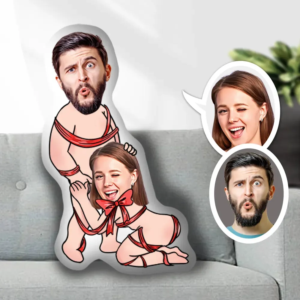 Custom Photo Face Pillow, Funny Couple Love Photo Face Pillow, Face Picture Pillow Dolls and Toys Face Body Pillow Personalized Doll Doll Plush