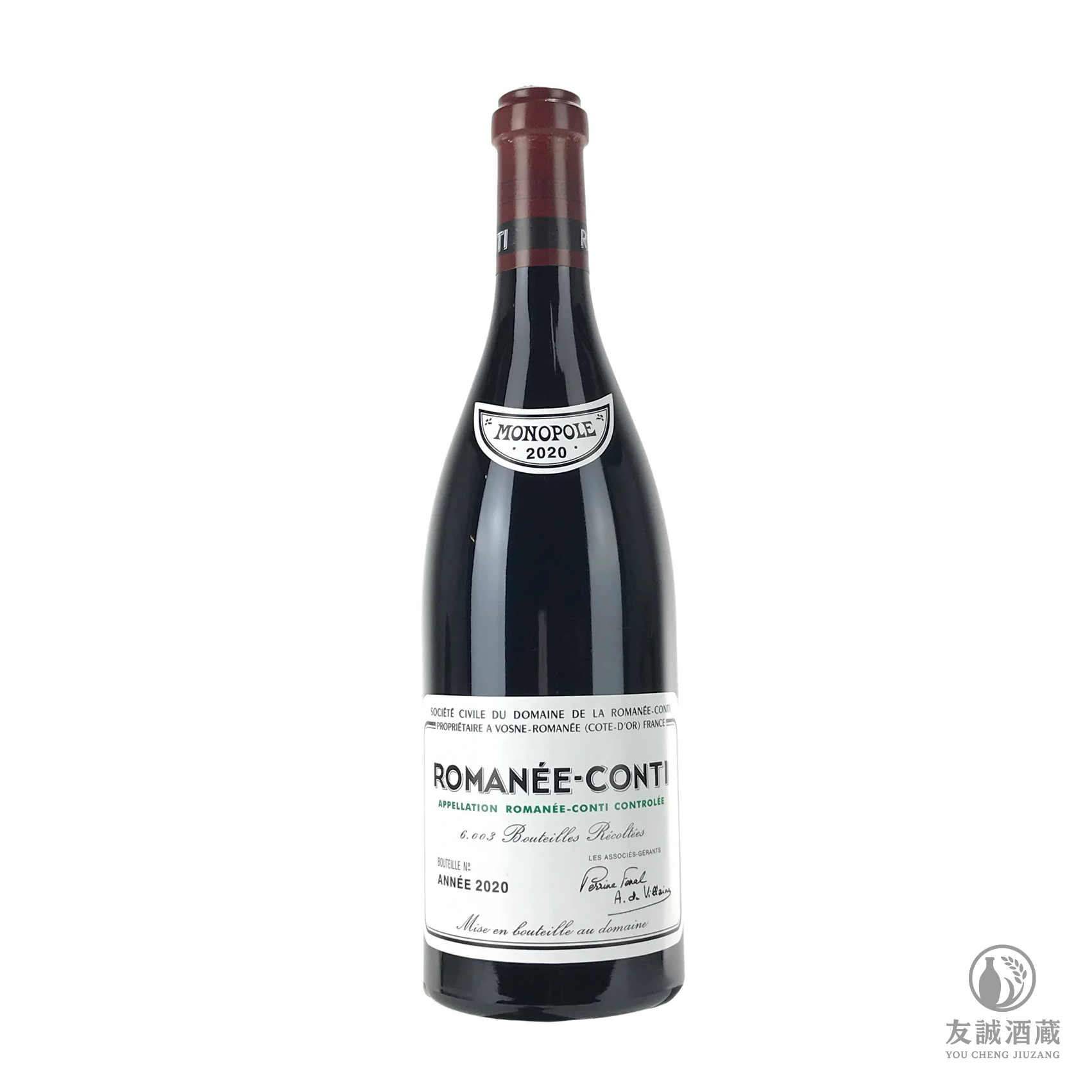 2014年Romanee-Conti 羅曼尼·康帝特級園紅酒 友誠酒藏