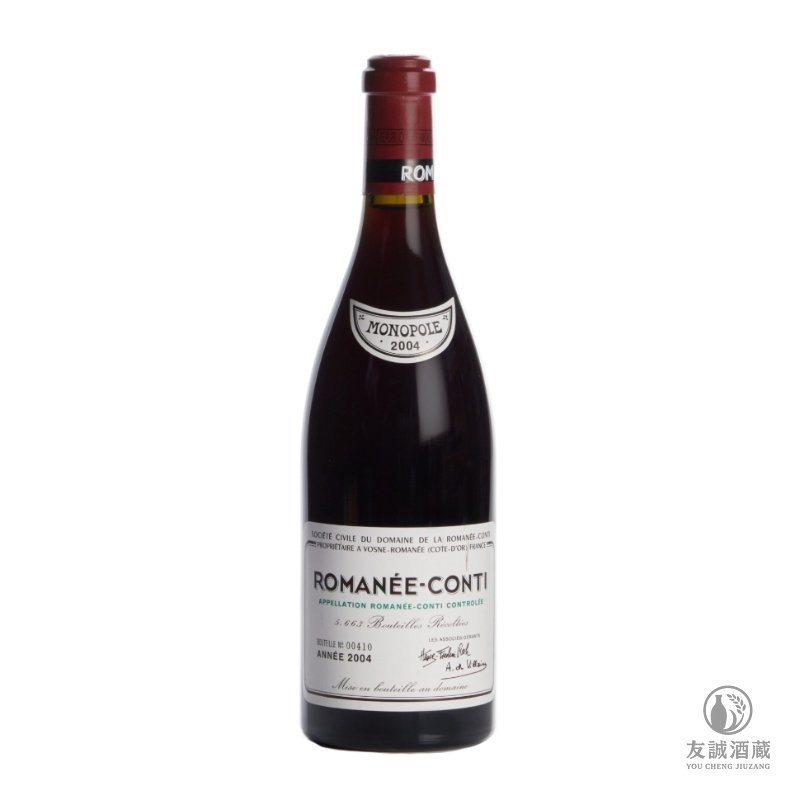 2004年Romanee-Conti 羅曼尼·康帝特級園 友誠酒藏