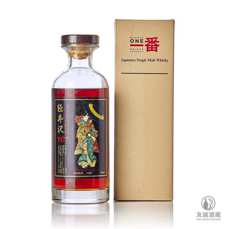 Karuizawa輕井澤藝妓系列1977-#4010威士忌 友誠酒藏