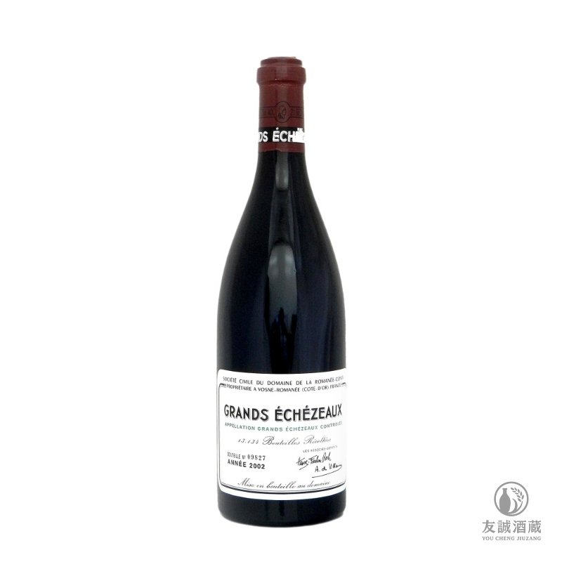 2002年Romanée-Conti Grands Echézeaux 大依瑟索特級紅酒 友誠酒藏