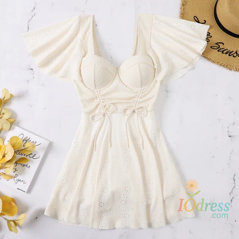 IO Dress One Piece Swimsuit Skirted Swim Suit Women Summer Plus Size Bathing Suits Korean Swimwear Female Tummy Control Slimming
